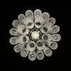 Classic Murano chandelier Tronchi by Venini, Italy 1960s