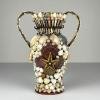 Vintage vase of shells 70s
