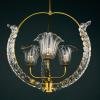 Murano chandelier by Ercole Barovier Barovier & Toso, Italy 1930s