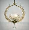 Murano chandelier by Ercole Barovier Barovier & Toso, Italy 1930s