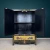 Mid-Century Italian Cabinet, Style Chinoiserie, 1950s