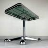 Mid-century large coffee table by Allegri Arredamenti Italy 1970s