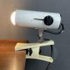 Mid-century clamp lamp by Targetti Italy 1960s space age industrial