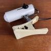 Mid-century clamp lamp by Targetti Italy 1960s space age industrial
