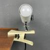 Mid-century clamp lamp by Targetti Italy 1960s space age industrial
