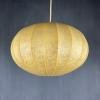 Mid-century cocoon pendant lamp Italy 1960s style Achille Castiglioni Modern
