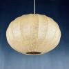 Mid-century cocoon pendant lamp Italy 1960s style Achille Castiglioni Modern