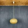 Mid-century cocoon pendant lamp Italy 1960s style Achille Castiglioni Modern