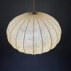 Mid-century cocoon pendant lamp Italy 1960s style Achille Castiglioni Modern