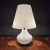 XL Murano Vetri swirl mushroom table lamp Italy 1970s