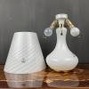 XL Murano Vetri swirl mushroom table lamp Italy 1970s