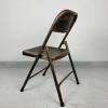 Vintage metal folding chair Italy 1960s