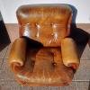 Leather armchair