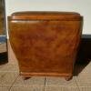 Leather armchair