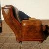 Leather armchair