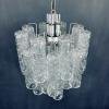 Murano glass chandelier Tronchi by Toni Zuccheri for Venini Italy 1960s