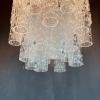 Murano glass chandelier Tronchi by Toni Zuccheri for Venini Italy 1960s