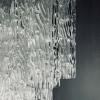 Murano glass chandelier Tronchi by Toni Zuccheri for Venini Italy 1960s
