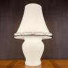 Murano Vetri large table lamp Mushroom Italy 1970s Italian Modern