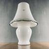 Murano Vetri large table lamp Mushroom Italy 1970s Italian Modern