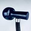 Mid-century goose blue desk lamp Italy 1970s metal retro table lamp