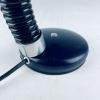 Mid-century goose blue desk lamp Italy 1970s metal retro table lamp