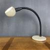 Retro beige desk lamp Italy 1980s Goose table lamp