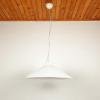 Retro swirl murano glass pendant lamp Italy 1970s Mid-century light