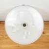 Retro swirl murano glass pendant lamp Italy 1970s Mid-century light