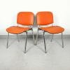 Retro office chair Yugoslavia '80s Orange desk chair