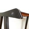 Mid-century tv or radio console table Yugoslavia 1970 mid-century desk red Black table Retro furniture