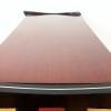 Mid-century tv or radio console table Yugoslavia 1970 mid-century desk red Black table Retro furniture