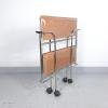 Mid-century folding serving trolley Yugoslavia '60s Modern Serving Trolley Retro bar cart