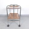 Mid-century folding serving trolley Yugoslavia '60s Modern Serving Trolley Retro bar cart
