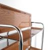Mid-century folding serving trolley Yugoslavia '60s Modern Serving Trolley Retro bar cart