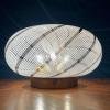 Mid-century swirl murano glass ceiling or wall lamp Italy 1970s