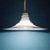 Mid-century murano pendant lamp Italy 1970s Space age Retro lighting