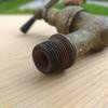Old copper water tap