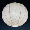 Mid-century large cocoon pendant lamp Italy 1960s style Achille Castiglioni