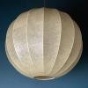 Mid-century large cocoon pendant lamp Italy 1960s style Achille Castiglioni