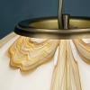 Murano globe pendant lamp Italy 1960s Mid-century modern lighting