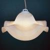 XL murano glass pendant lamp Italy '70s Mid-century modern lighting