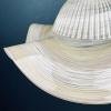 XL murano glass pendant lamp Italy '70s Mid-century modern lighting