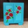 Old pine wardrobe