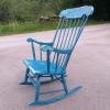 Wooden rocking chair
