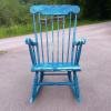 Wooden rocking chair