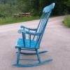 Wooden rocking chair