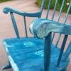 Wooden rocking chair
