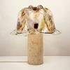 Murano table lamp by La Murrina Italy 1980s Mid-century Modern Italian lighting