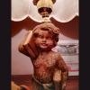 Lamp "Angel with books"